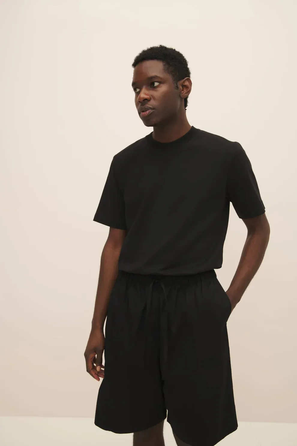 Fragment Shorts in Black | Kowtow