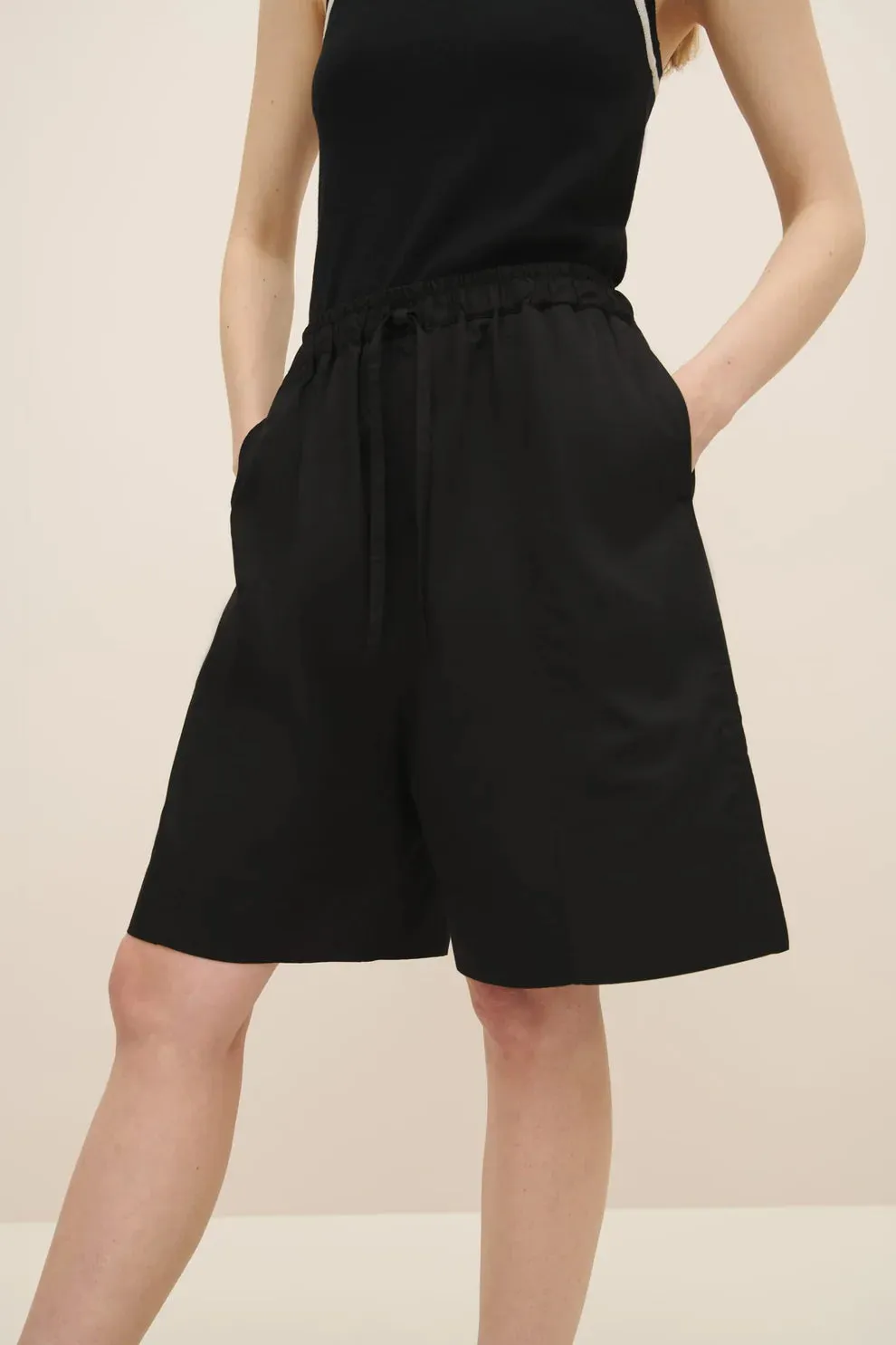 Fragment Shorts in Black | Kowtow