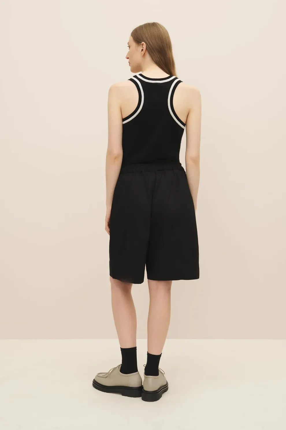 Fragment Shorts in Black | Kowtow