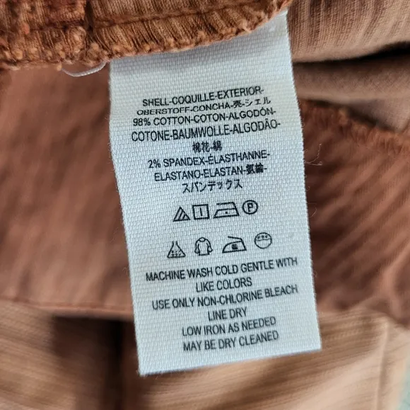FREE PEOPLE Every Minute Every Hour Terra Cotta Button-Up Mini Skirt Noble Adobe