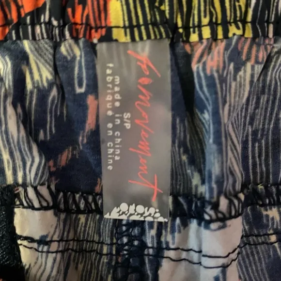 Free People Movement In the Wild Printed Shorts Size Small