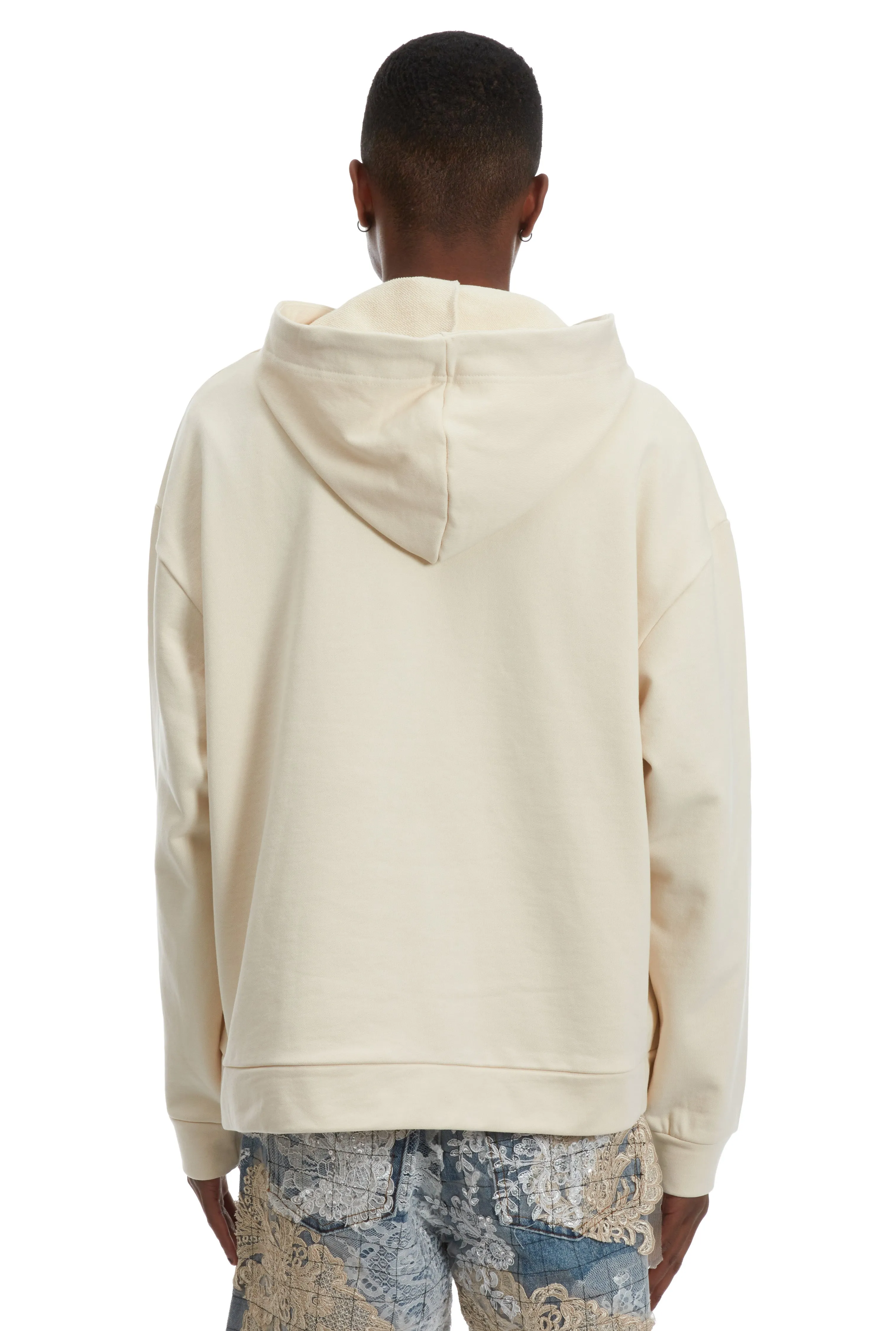 GLASS LOGO HOODED SWEATSHIRT