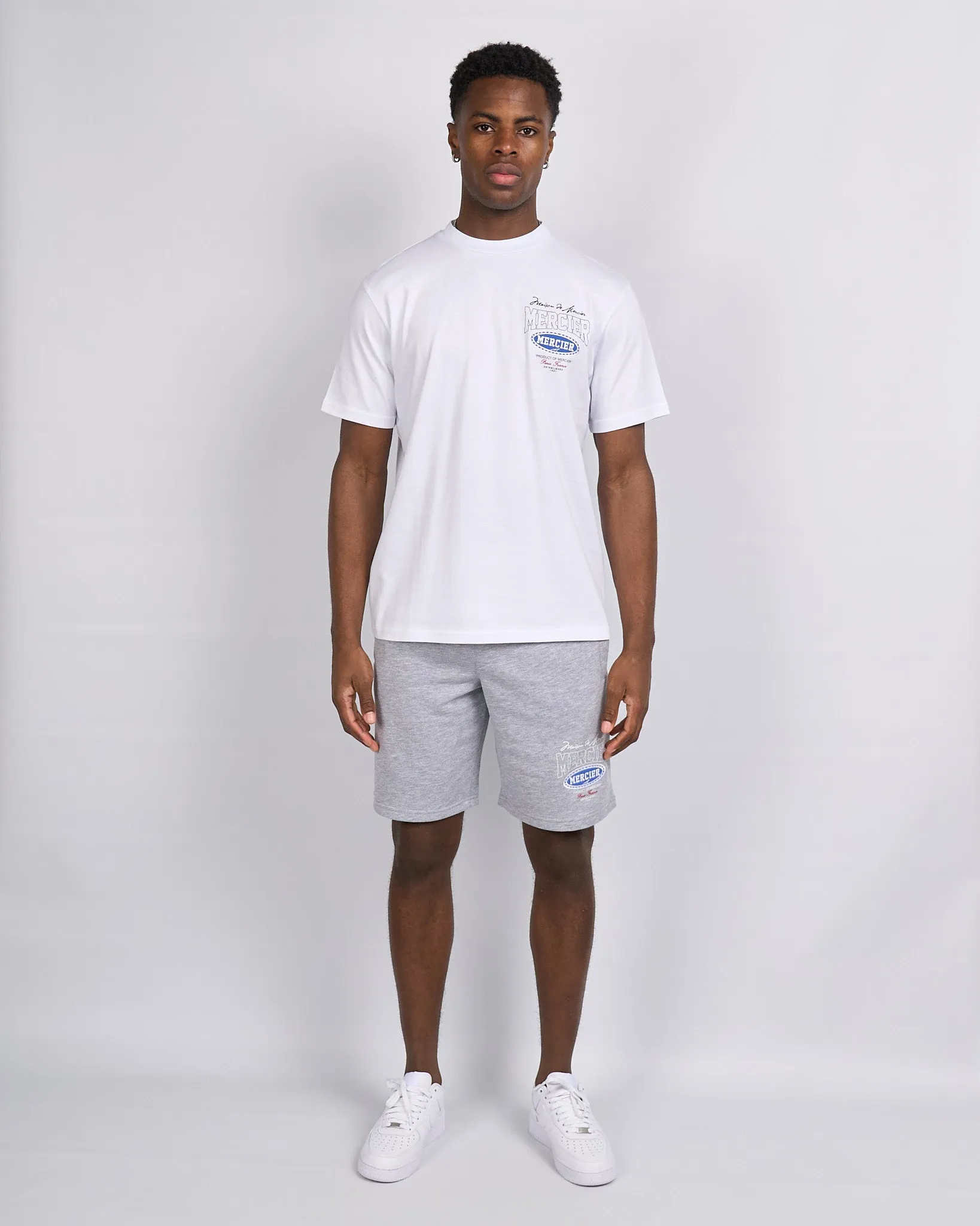 Grey Marl Multi Tour Shorts