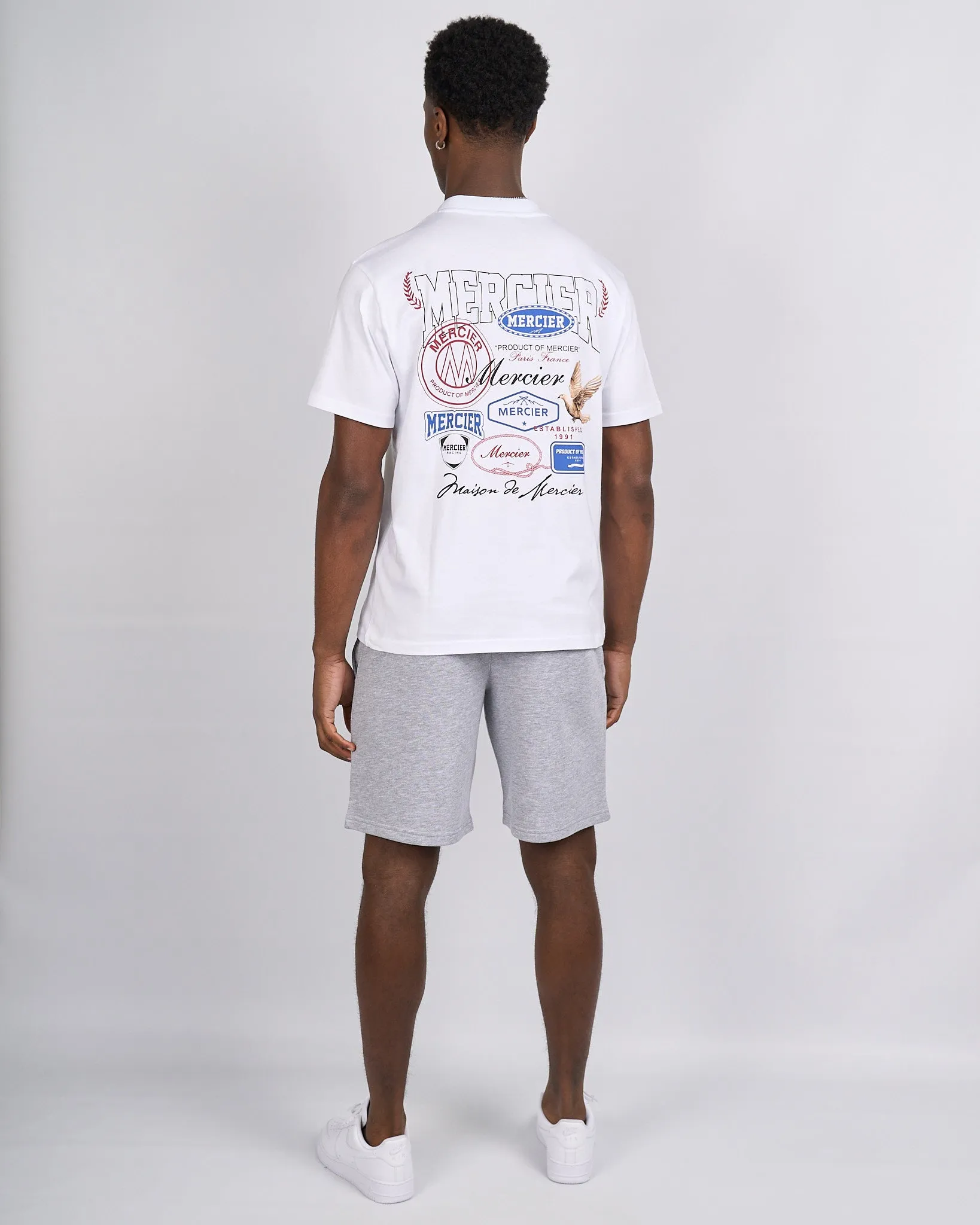 Grey Marl Multi Tour Shorts