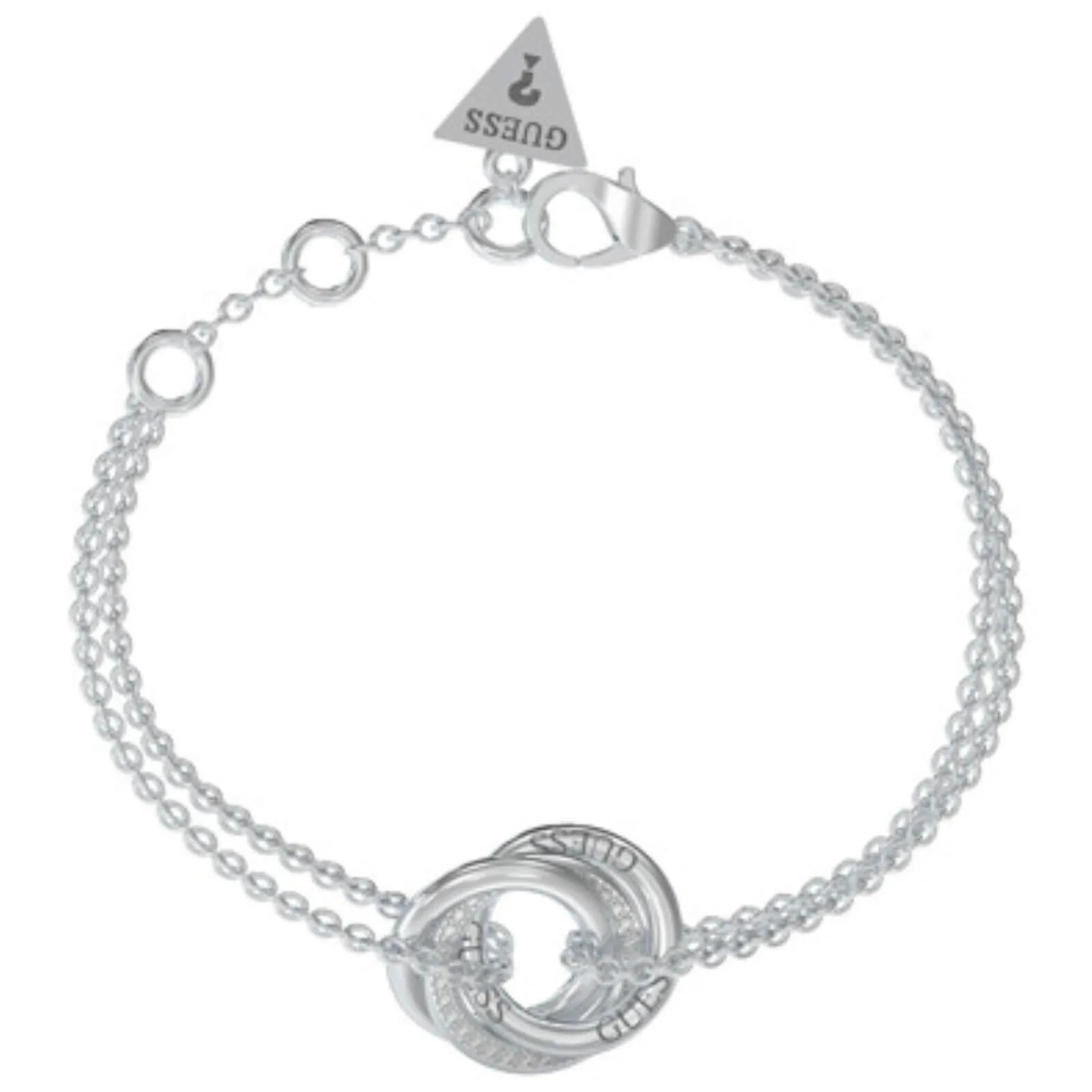 Guess Perfect Mini Links Silver Bracelet
