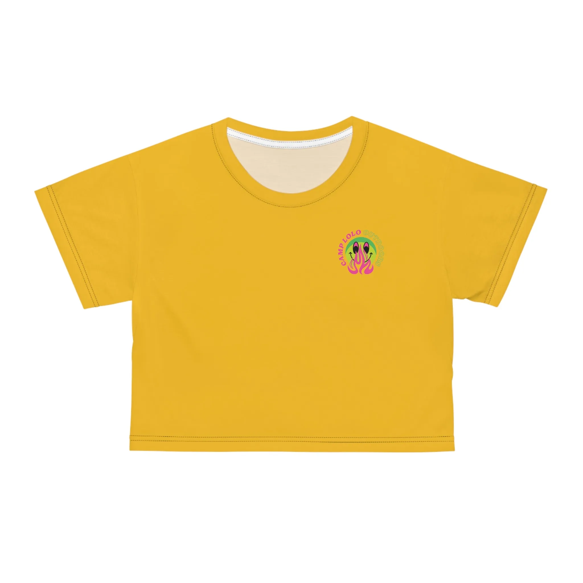 Happy Camper Crop Tee