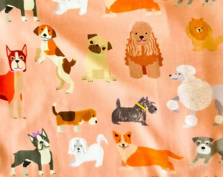 Happy Doggies Bamboo Short PJ Set -