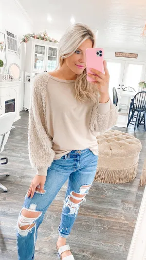 Here With Me Raglan Top
