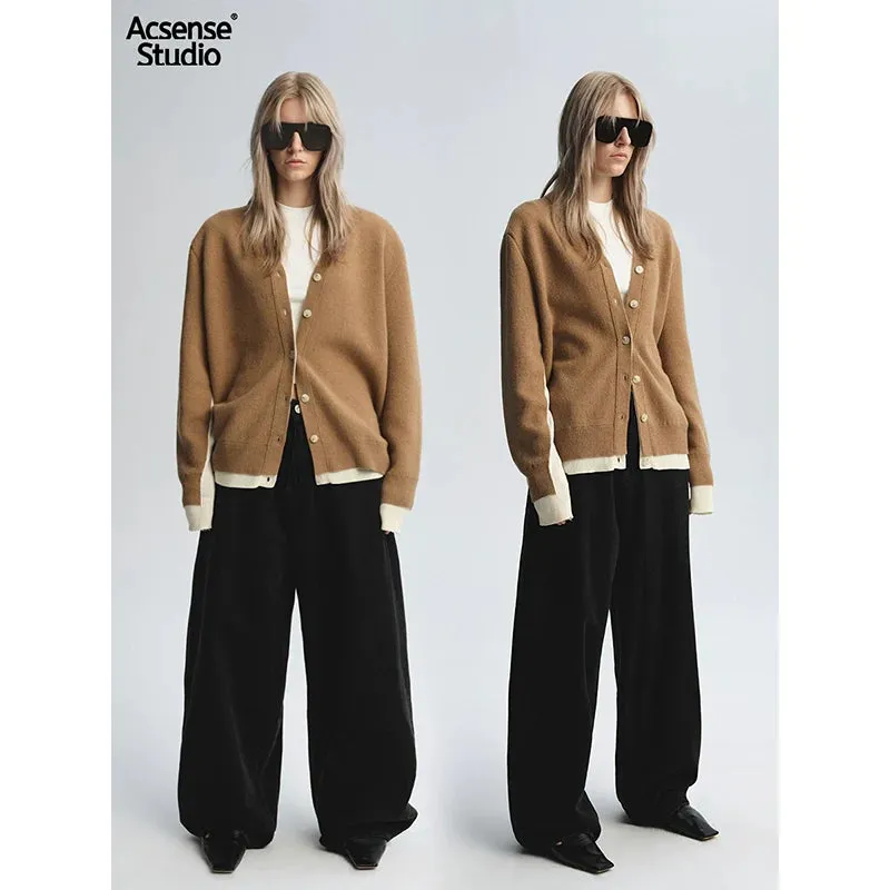 Honey-Woven Cardigan Sweater