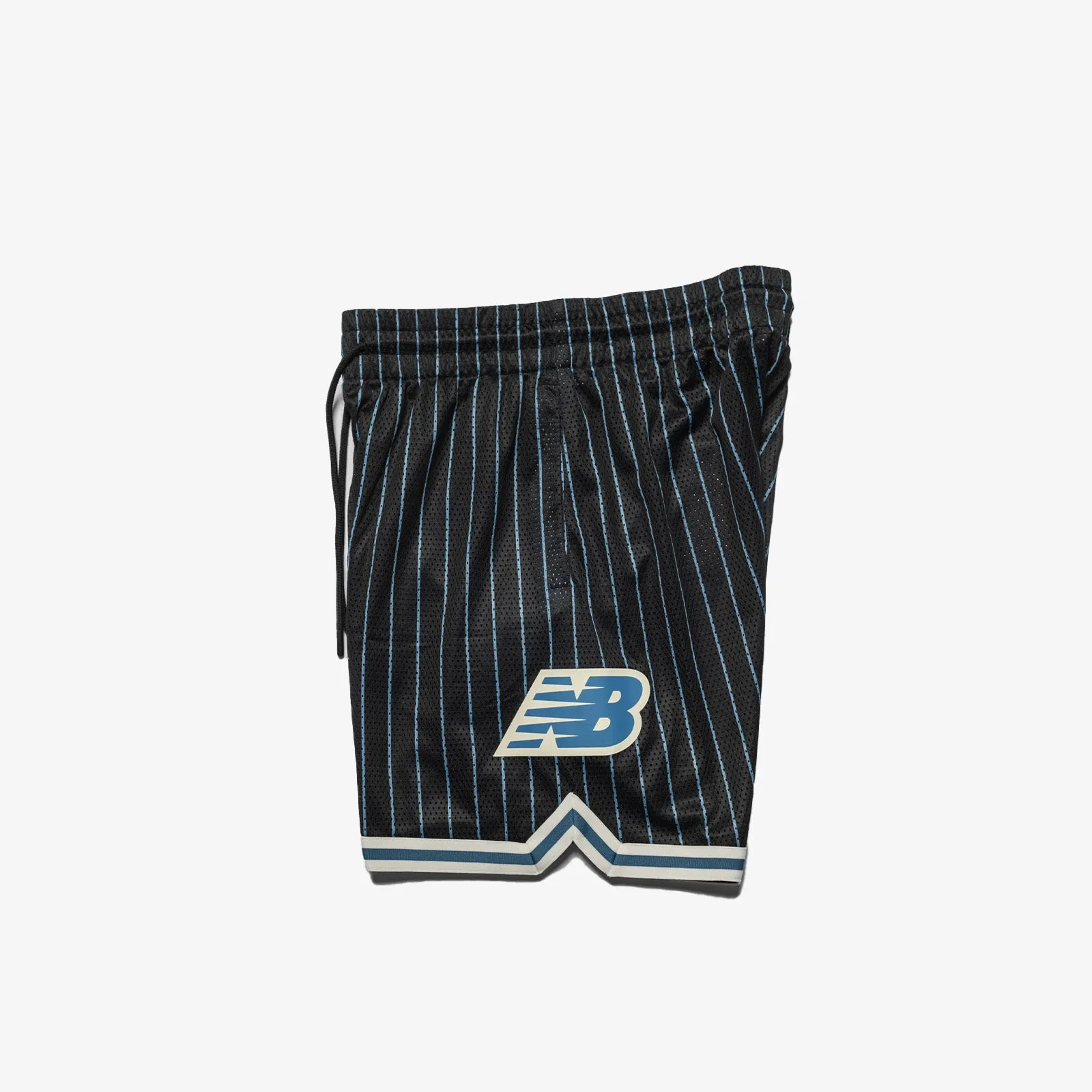 Hoops Printed Mesh Short - Black