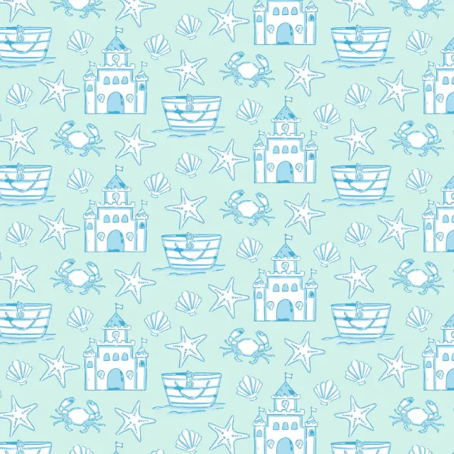 HudsonShort Set | Sandcastles Blue