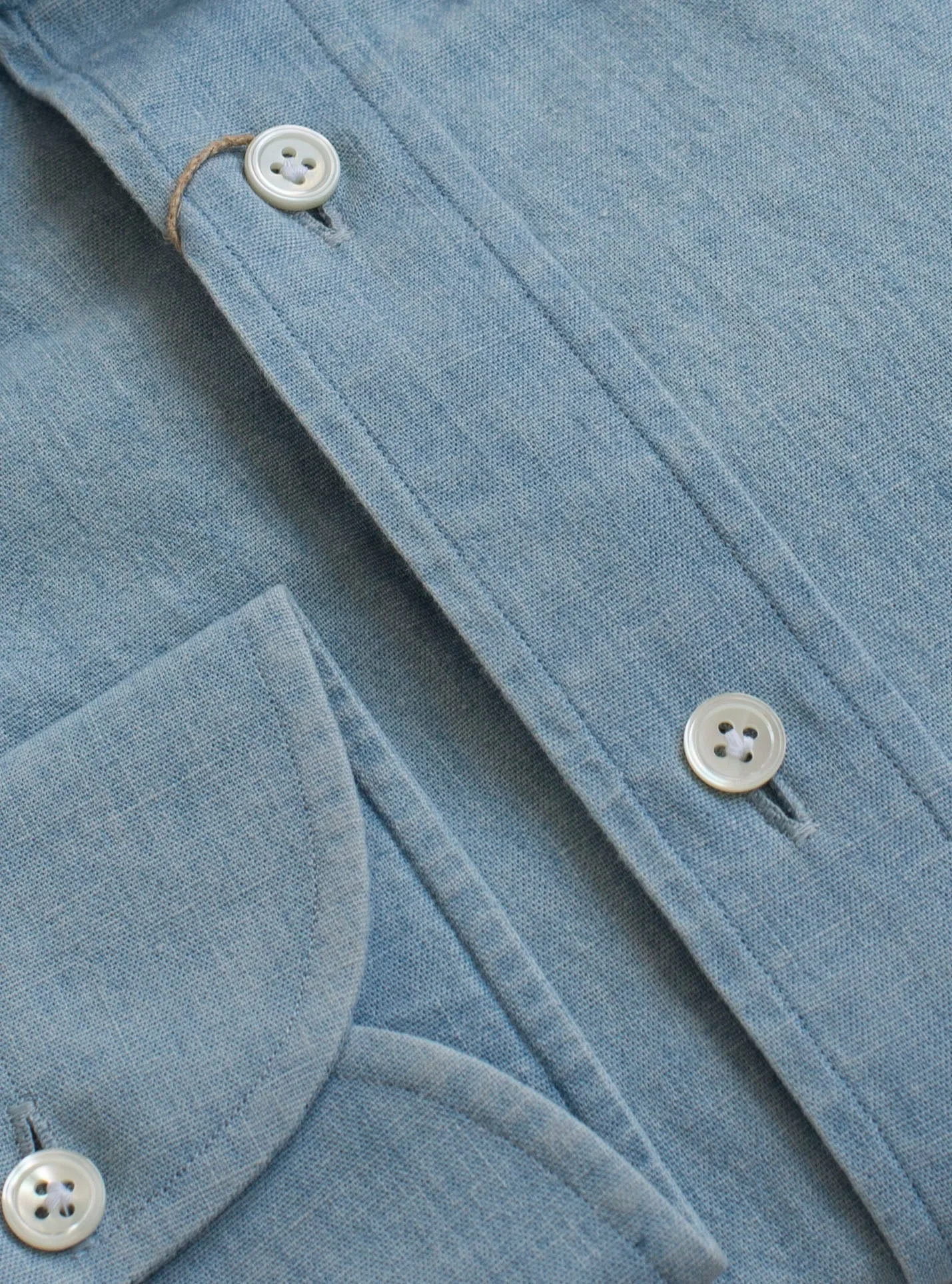 Ice Washed Japanese Chambray