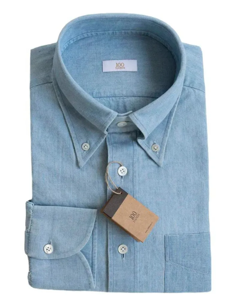 Ice Washed Japanese Chambray