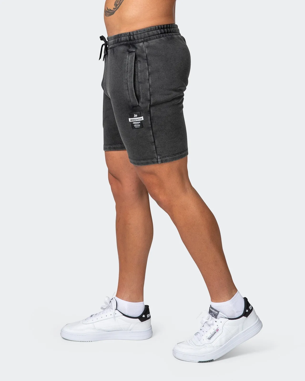 Infinite Vintage Shorts - Washed Black