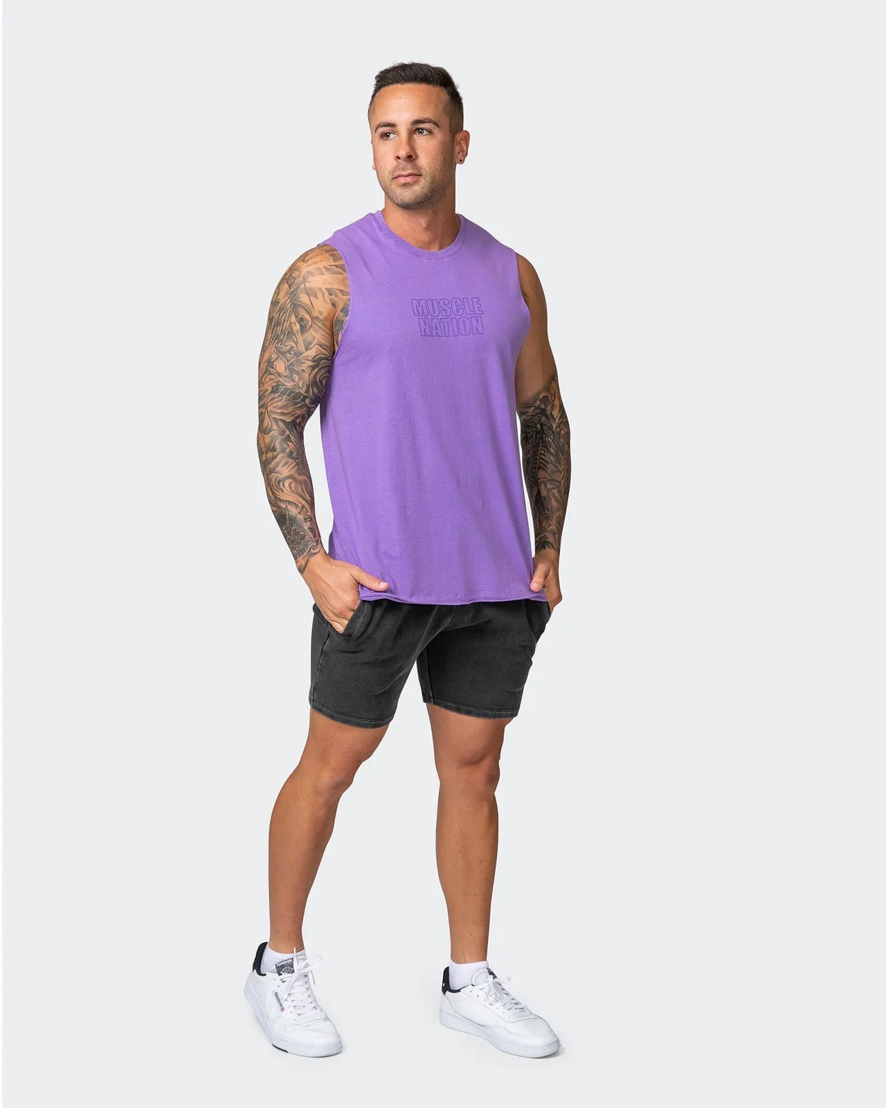 Infinite Vintage Shorts - Washed Black