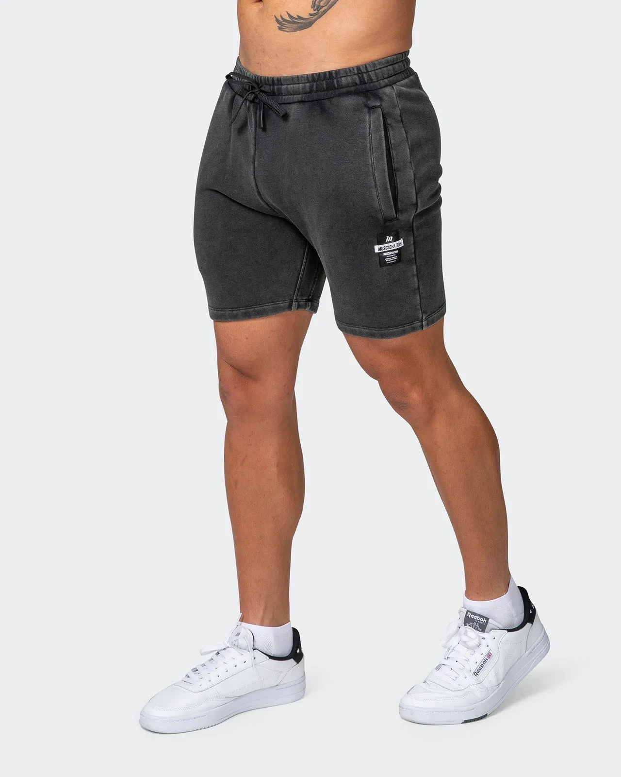 Infinite Vintage Shorts - Washed Black