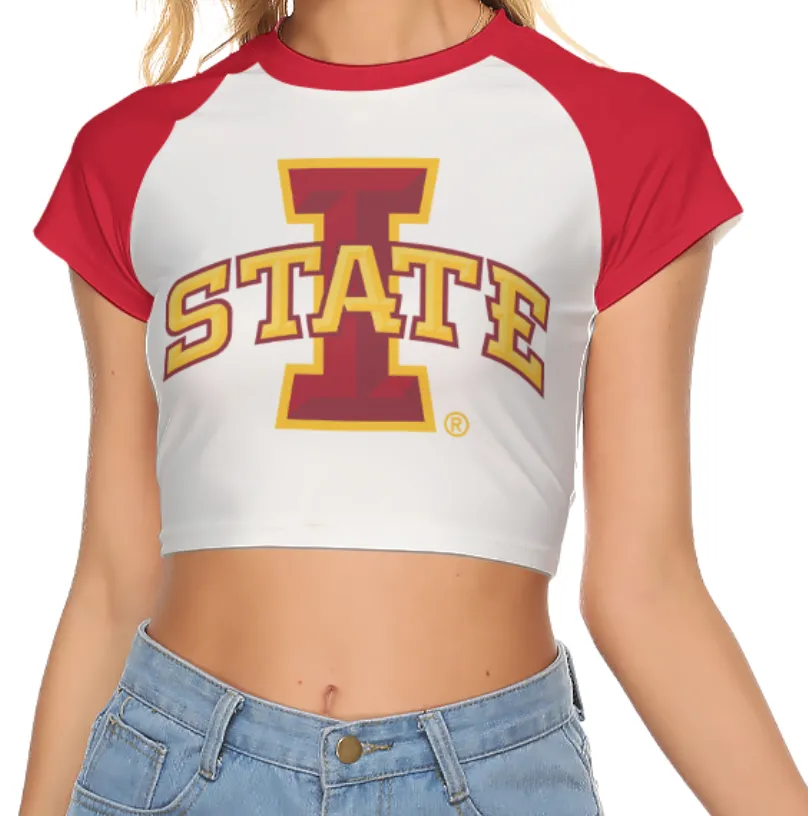 Iowa State Cyclones Cropped Tee