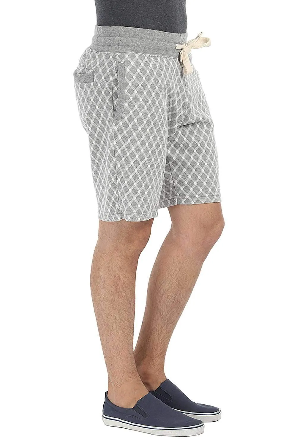 Jacquard Knit Relaxed Fit Shorts