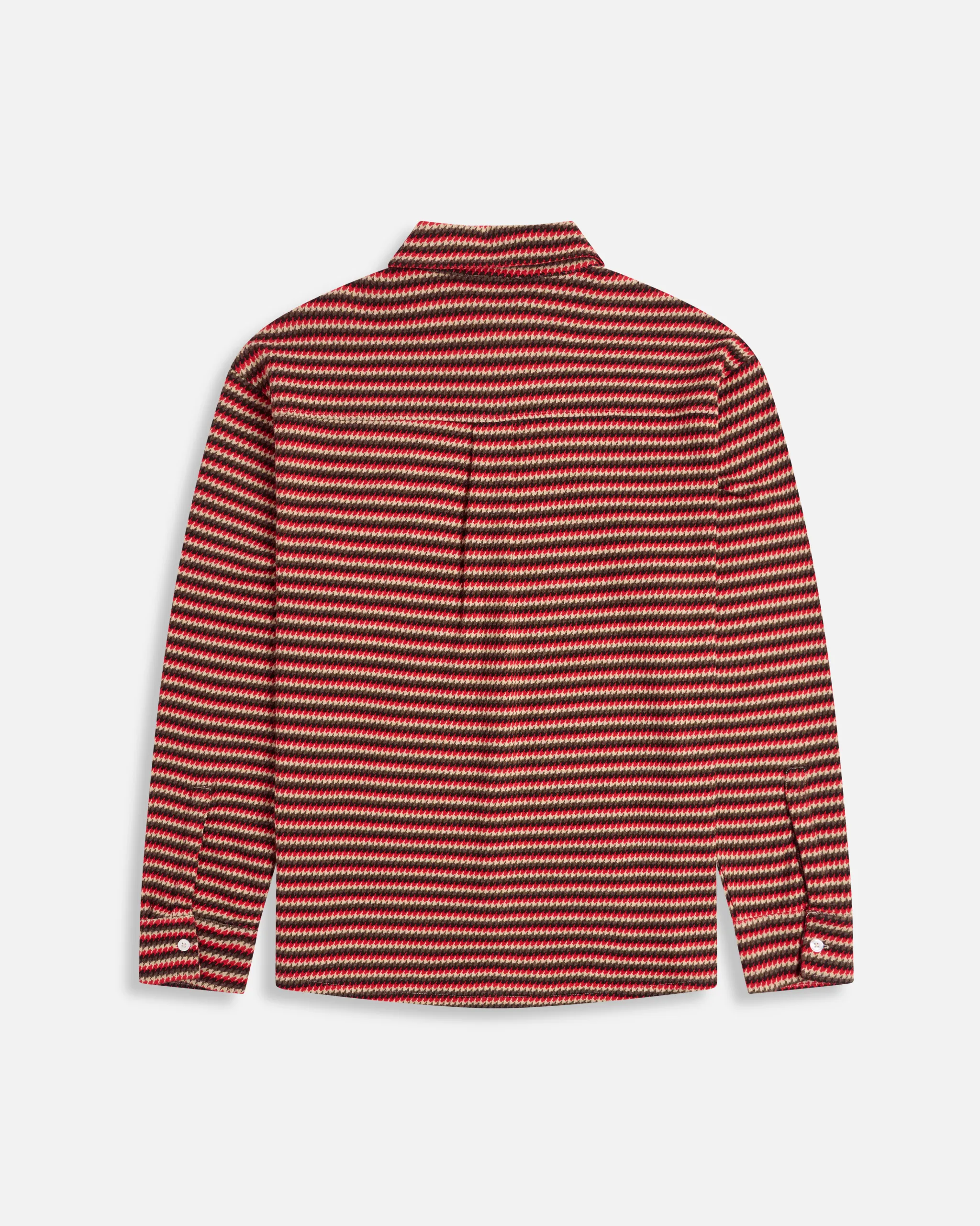 Jacquard Oversized Button Up