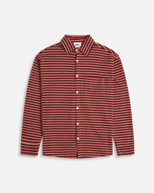 Jacquard Oversized Button Up