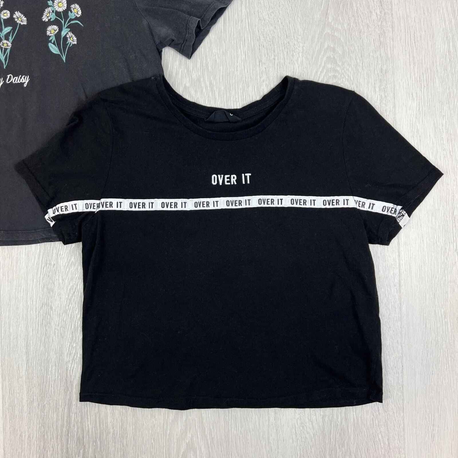 Jay Jays Womens Cropped T-Shirt Bundle Size Small (2 T-Shirts)