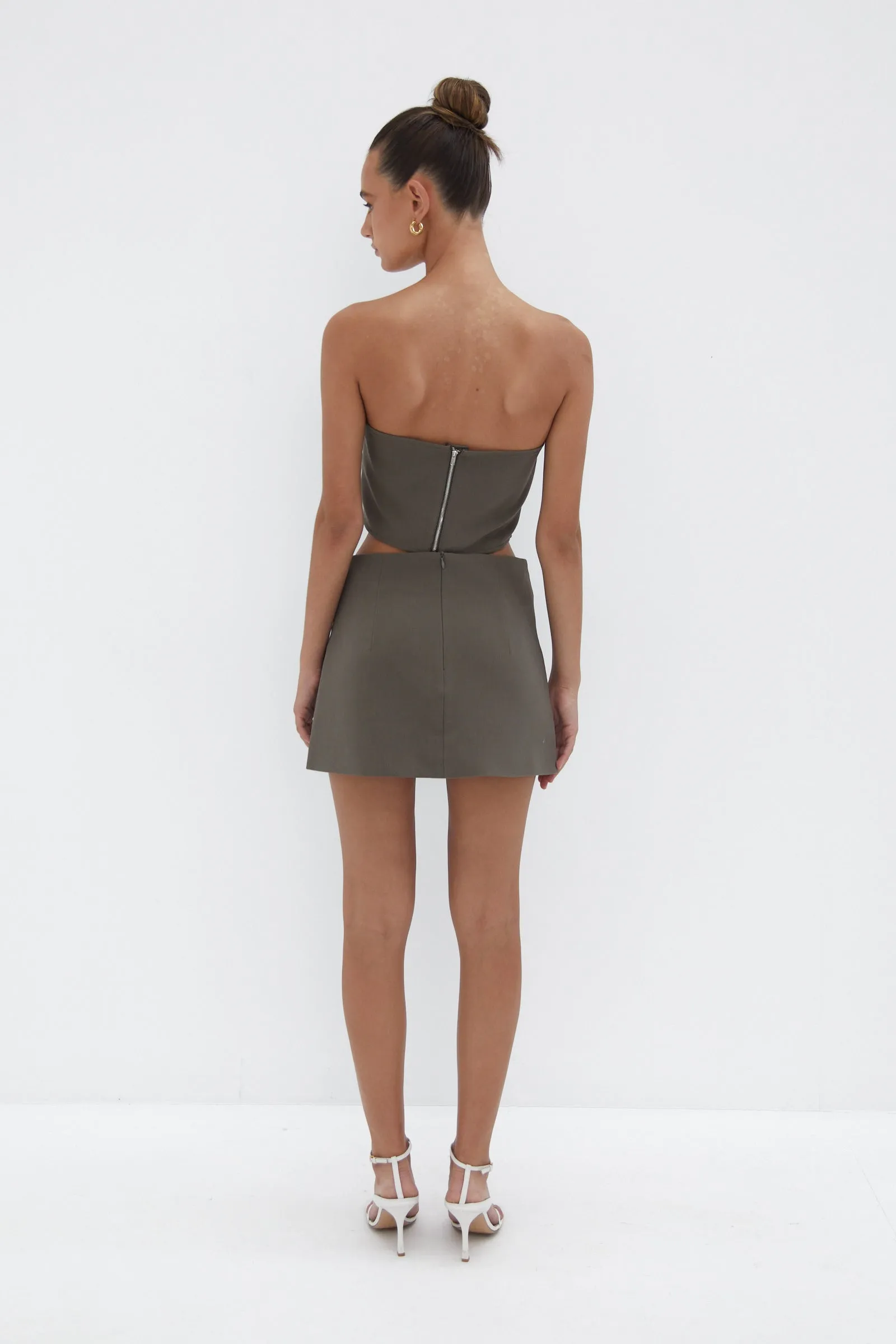 Jayden Tube Top - Khaki