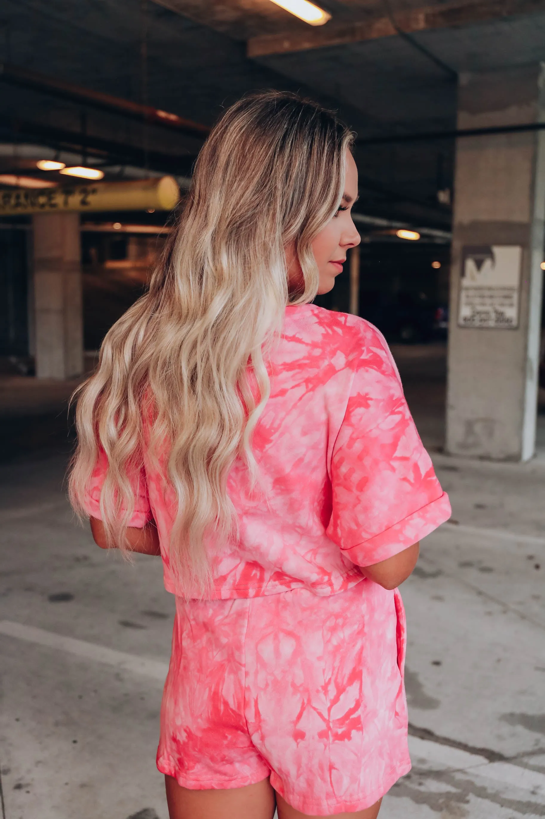 Keep Calm Pink Crystal Top