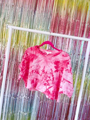 Keep Calm Pink Crystal Top