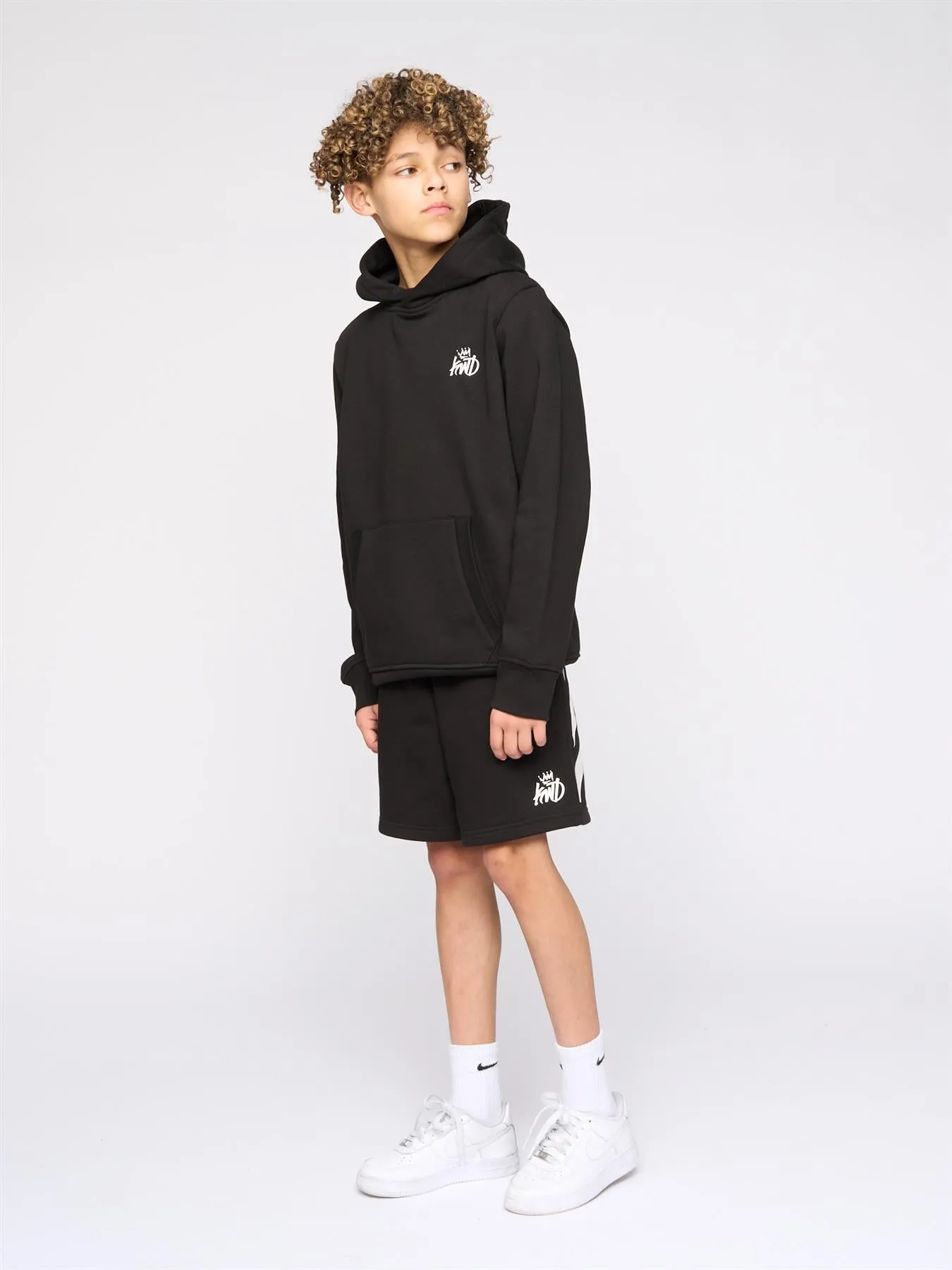 Kids Stanton Jog Shorts Black