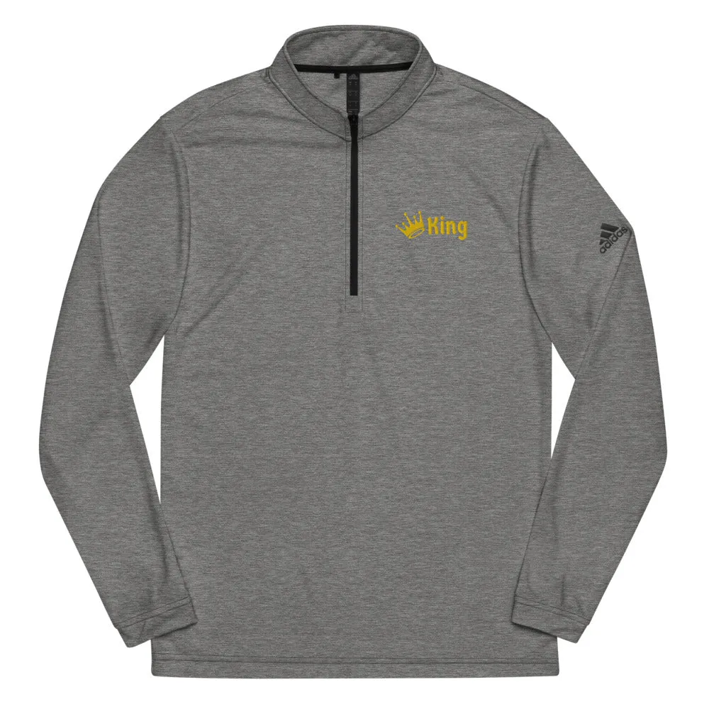King Quarter zip pullover