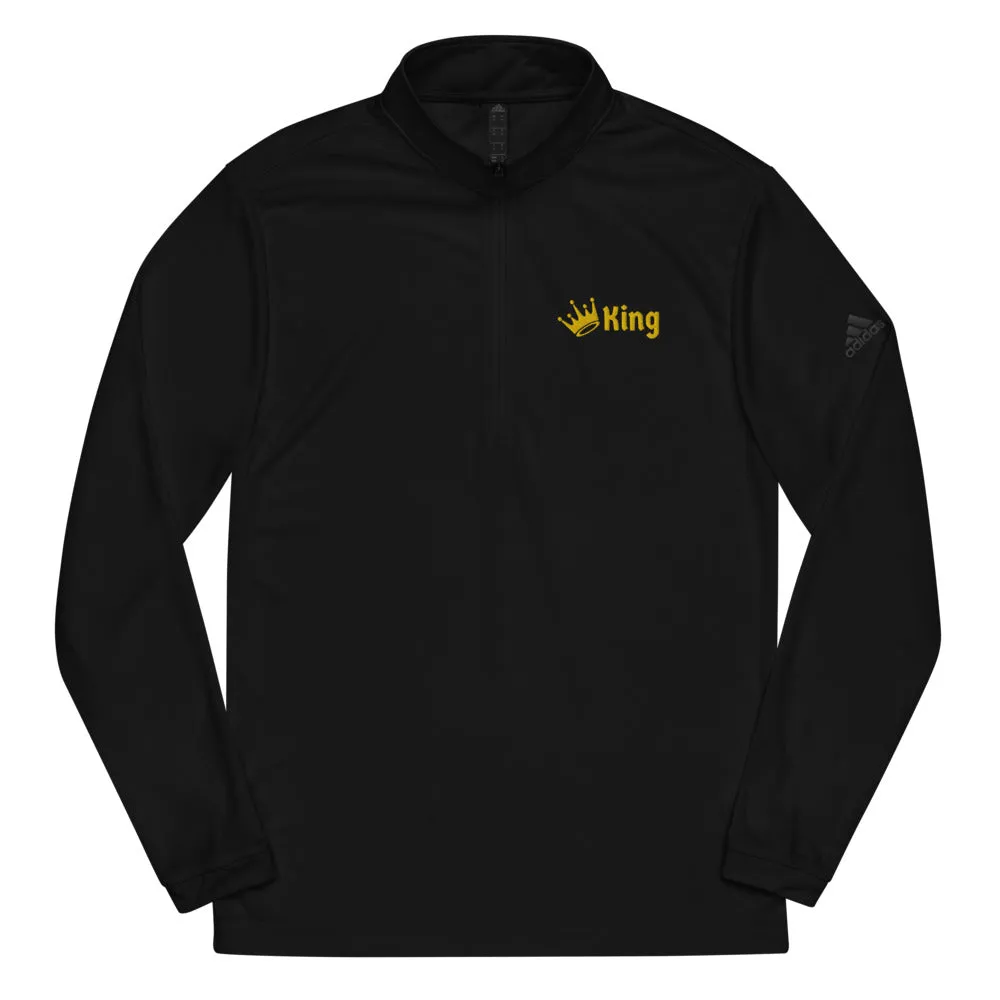 King Quarter zip pullover