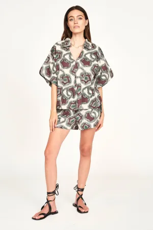 Lanai Top in Grappa Puddles (Pre-Order)