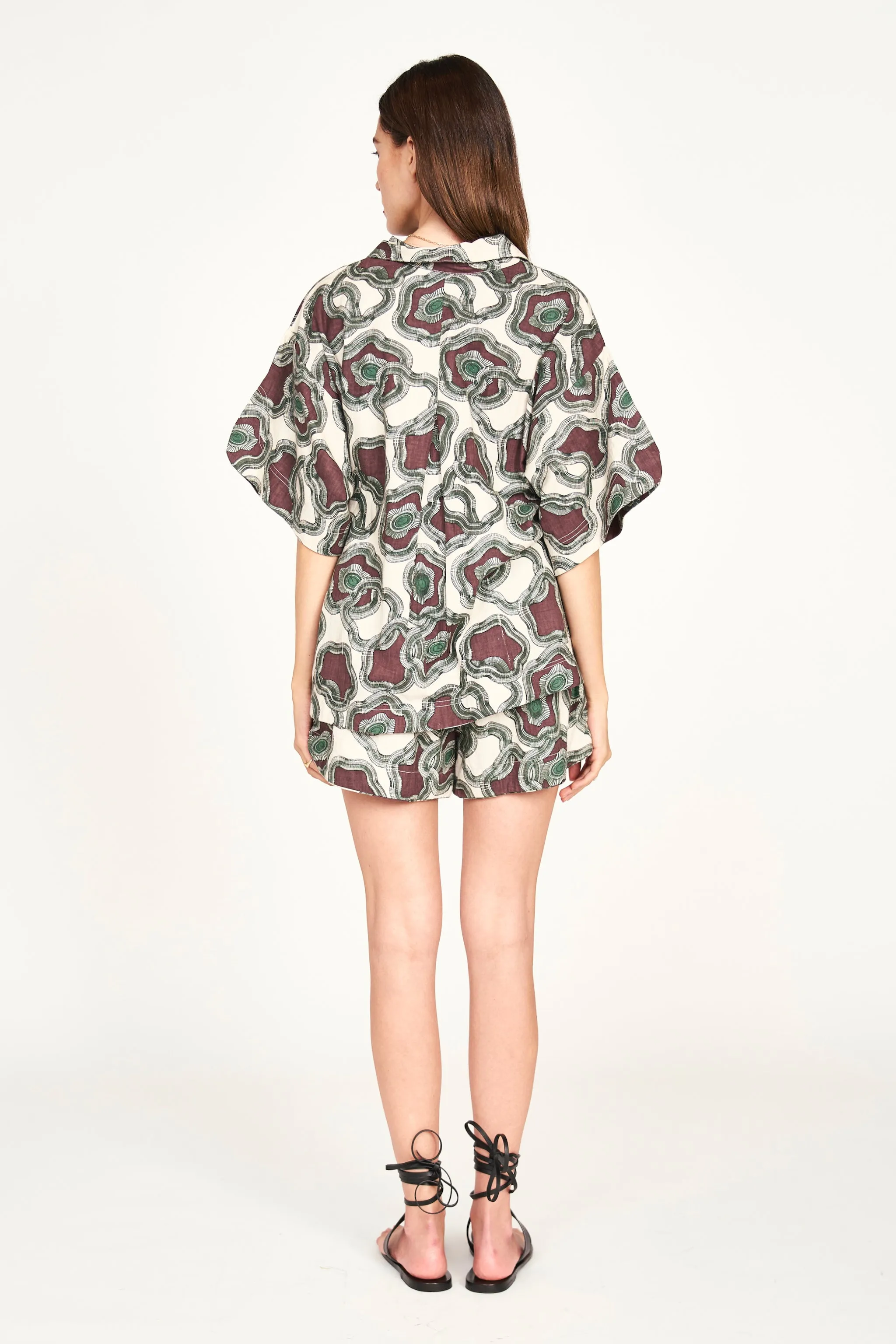 Lanai Top in Grappa Puddles (Pre-Order)