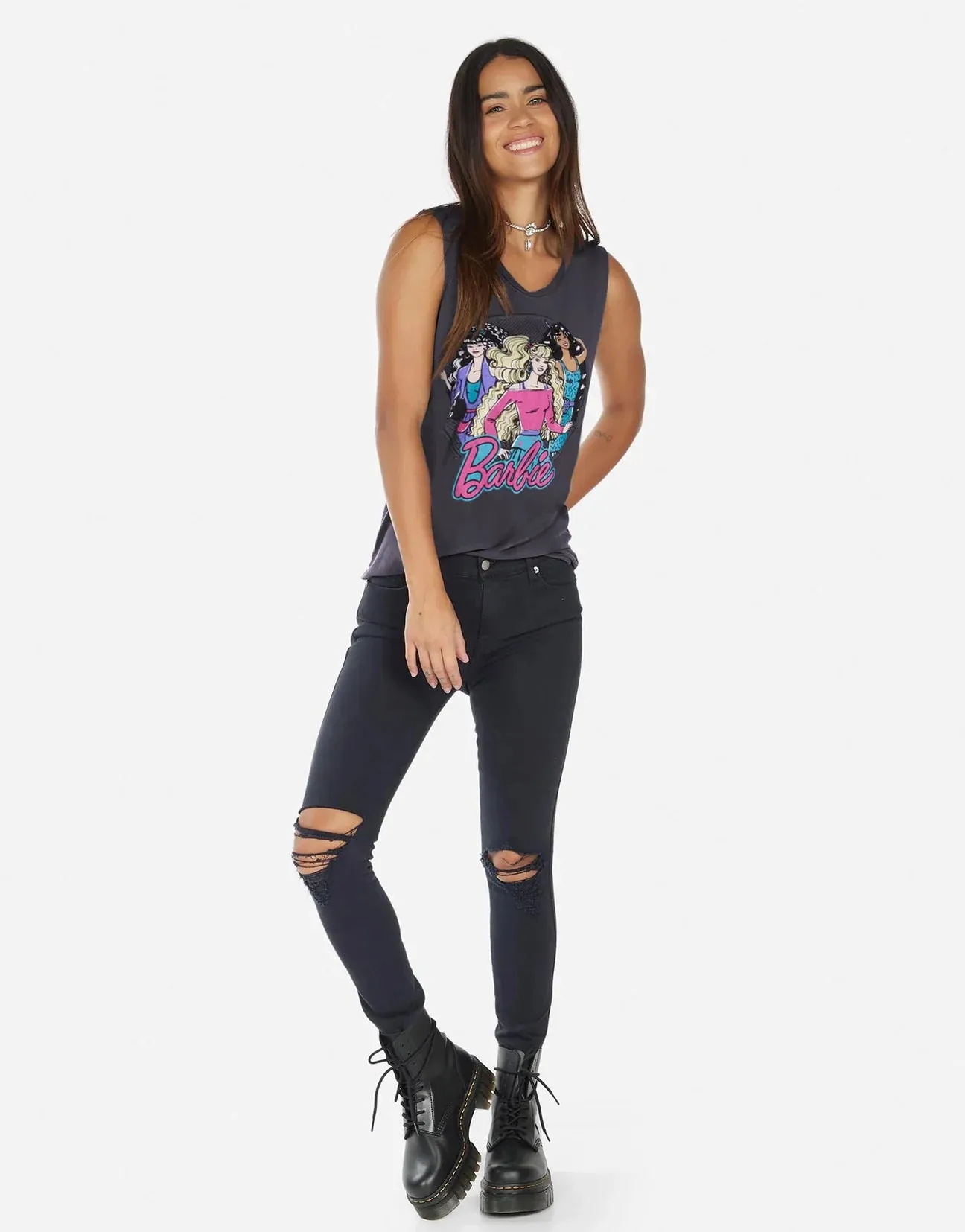 Lauren Moshi Kel X Barbie Tank Top