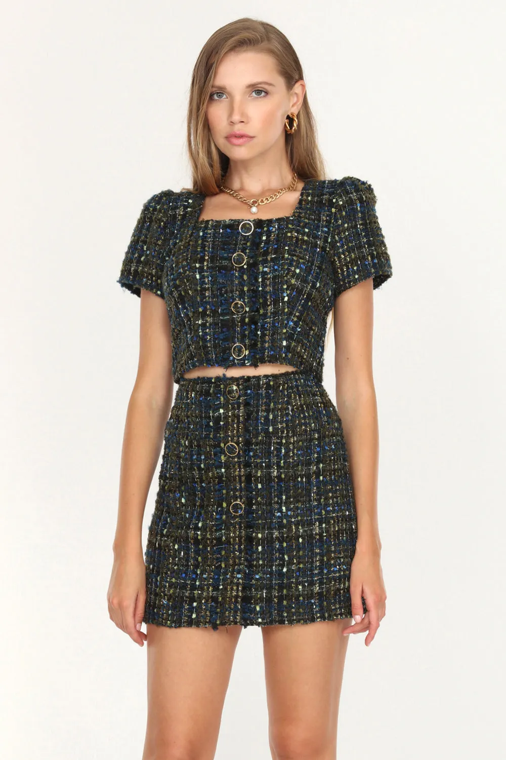 Lauren Tweed Cropped Top