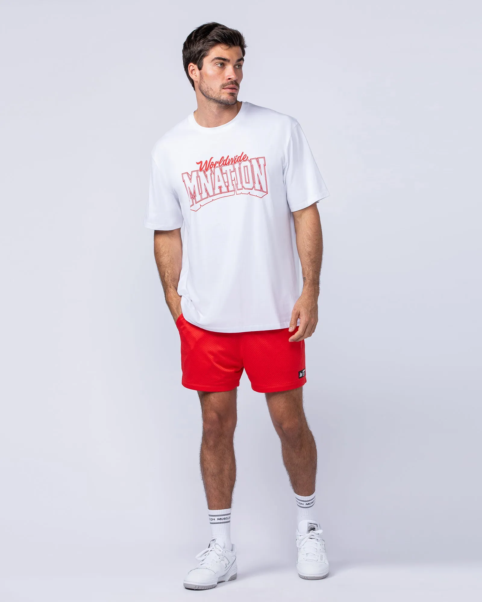Lay Up 3.5" Shorts - Chilli