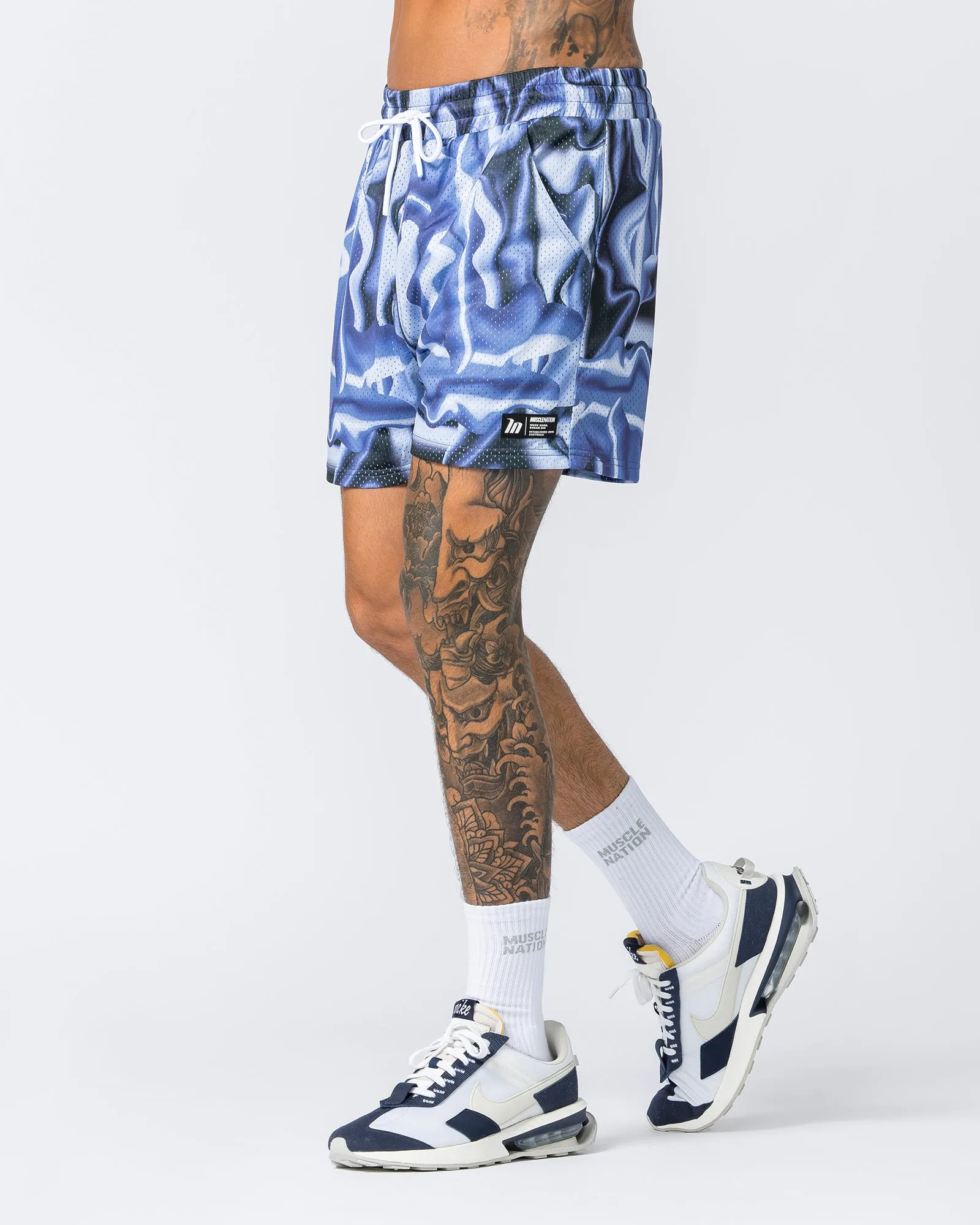 Lay Up 3.5" Shorts - Chromeo Print