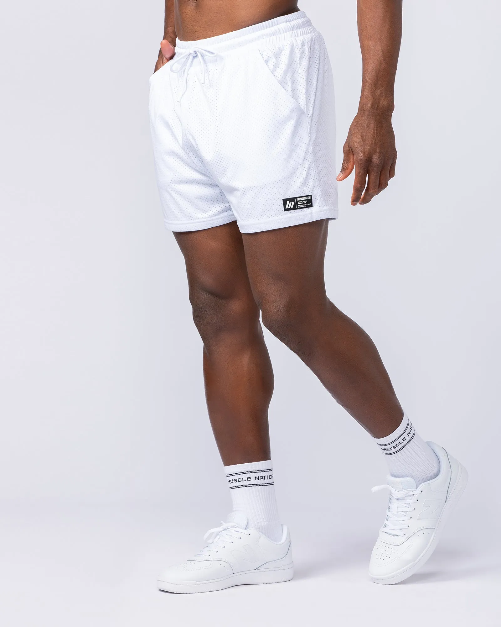 Lay Up 3.5" Shorts - White