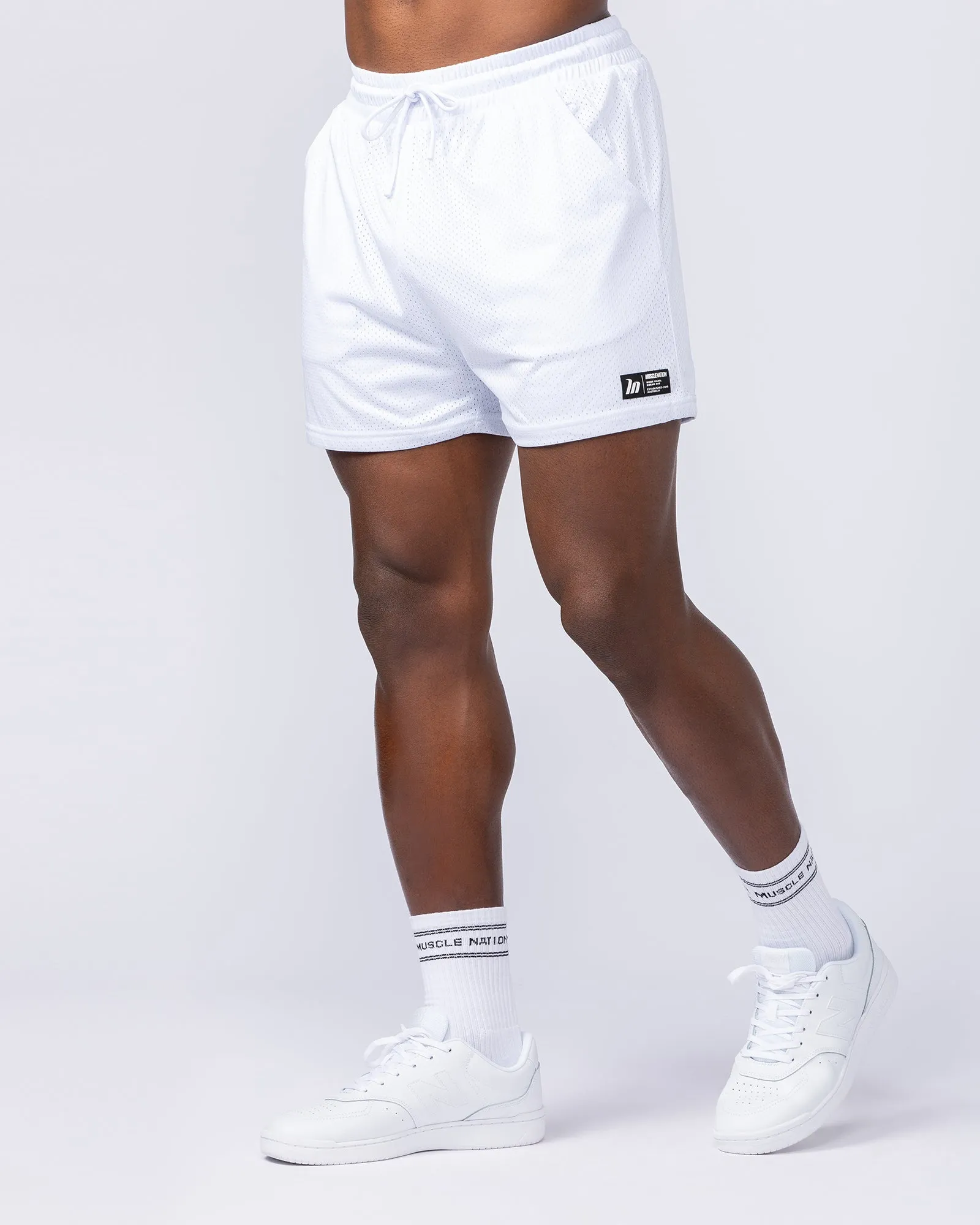 Lay Up 3.5" Shorts - White