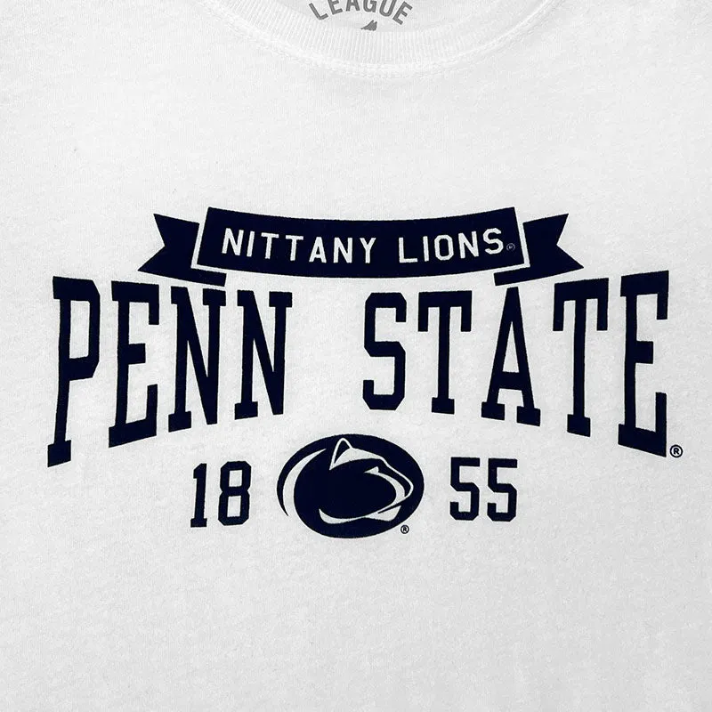 League Ladies Penn State 1855 Cropped T-Shirt