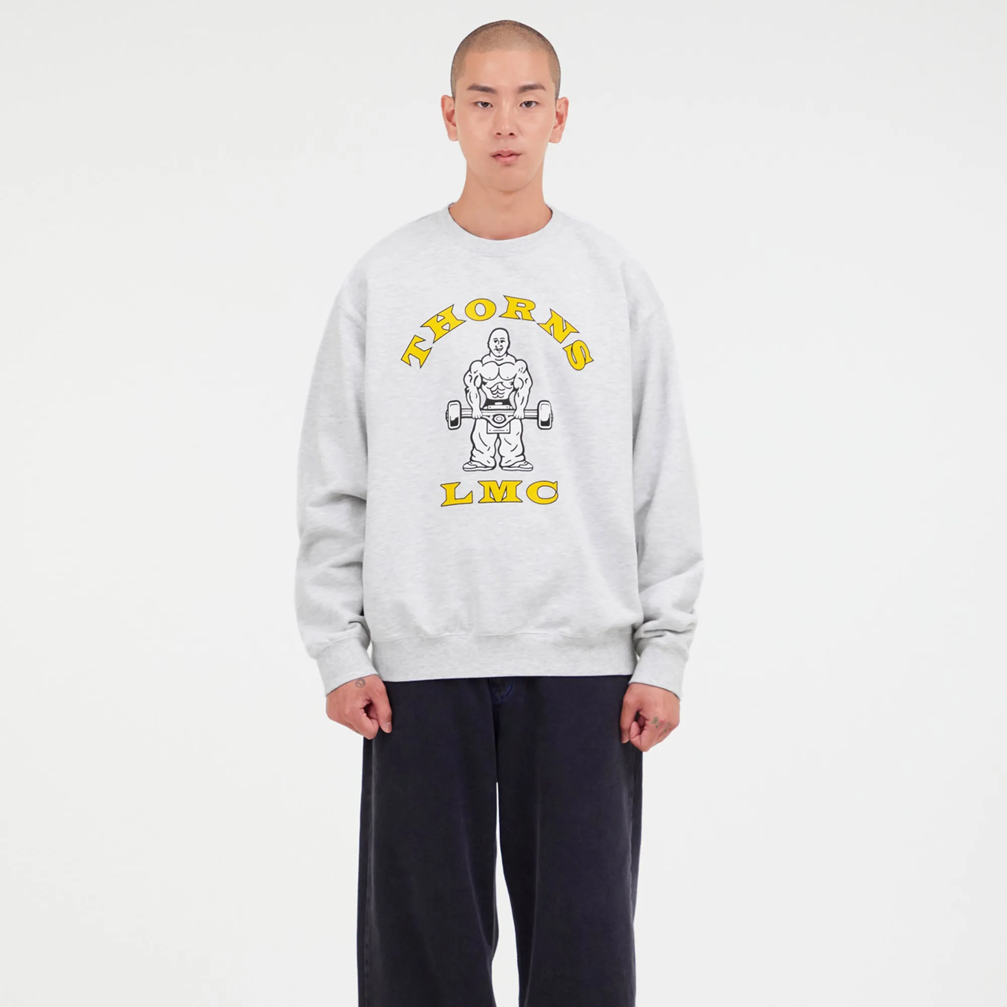 Lost Management Cities Mens Thorns Muscle Sweatshirt