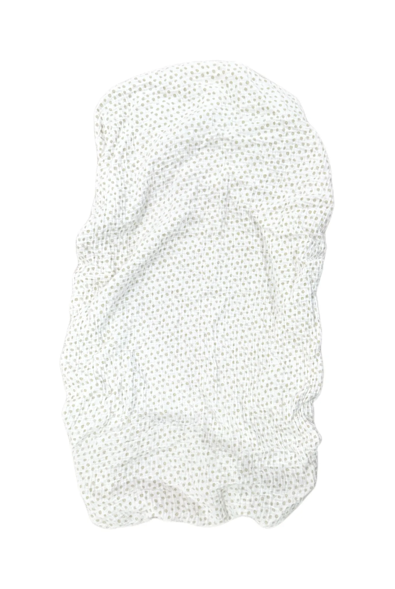 Lulujo muslin fitted bassinet sheet
