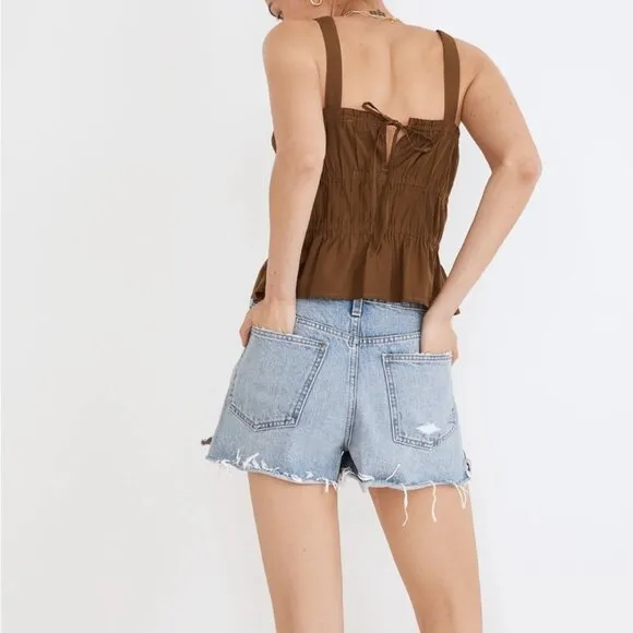 Madewell NEW Relaxed Denim Shorts Size 27