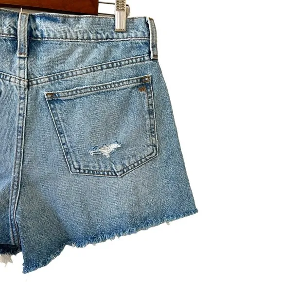 Madewell NEW Relaxed Denim Shorts Size 27
