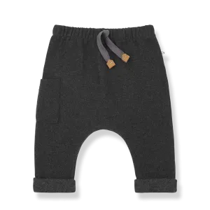 Marsal Anthracite Fleece Cargo Pant