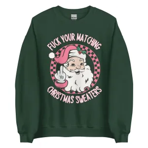 Matching Christmas Sweaters Crewneck