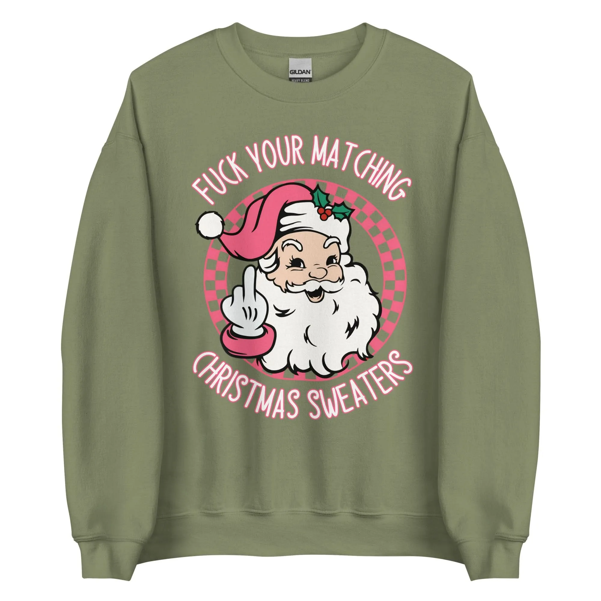 Matching Christmas Sweaters Crewneck