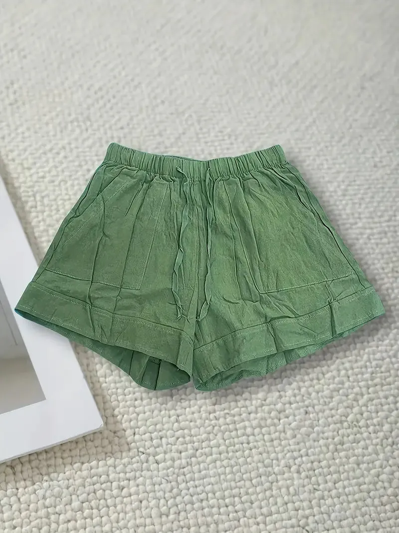 Maya Relaxed Drawstring Shorts