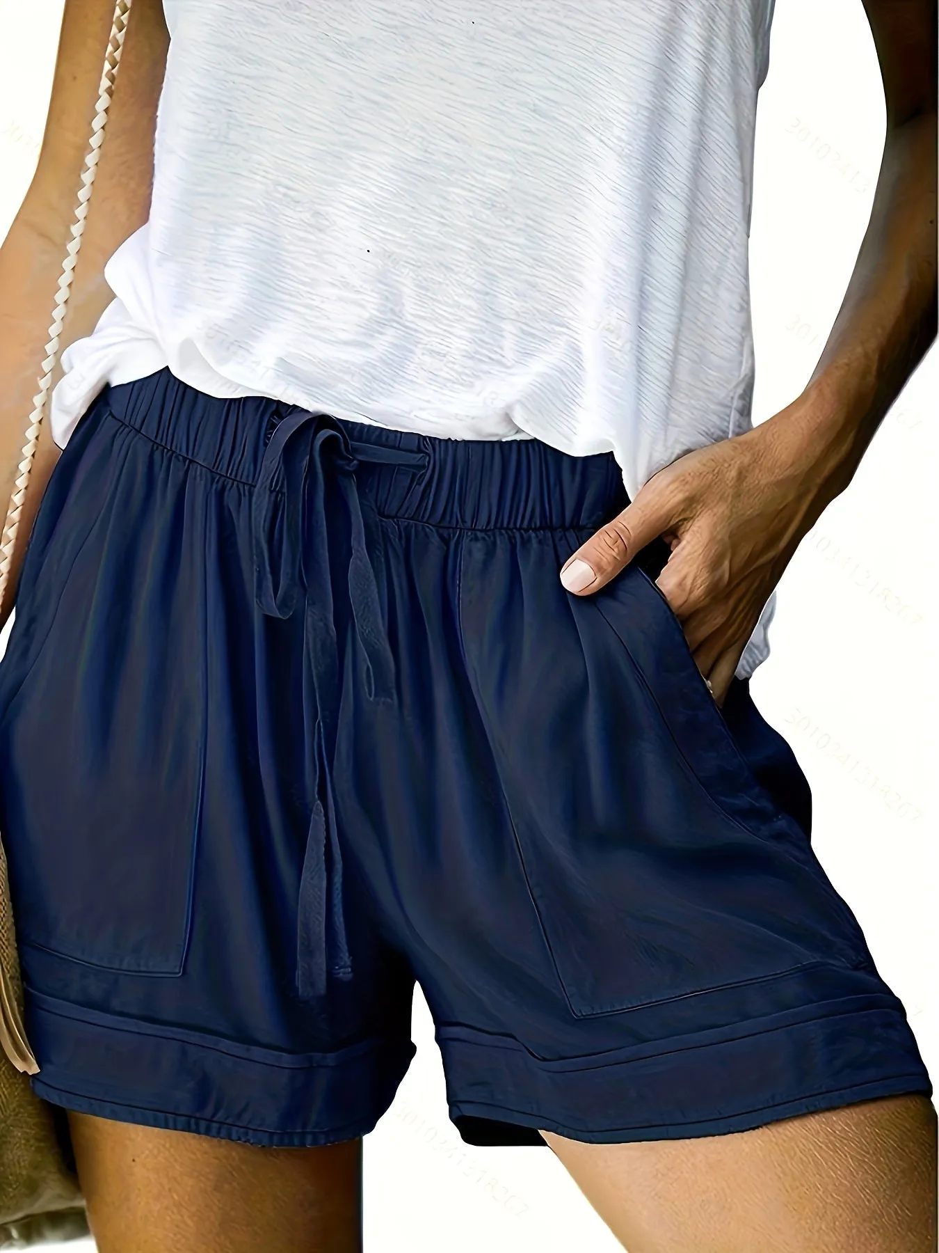Maya Relaxed Drawstring Shorts