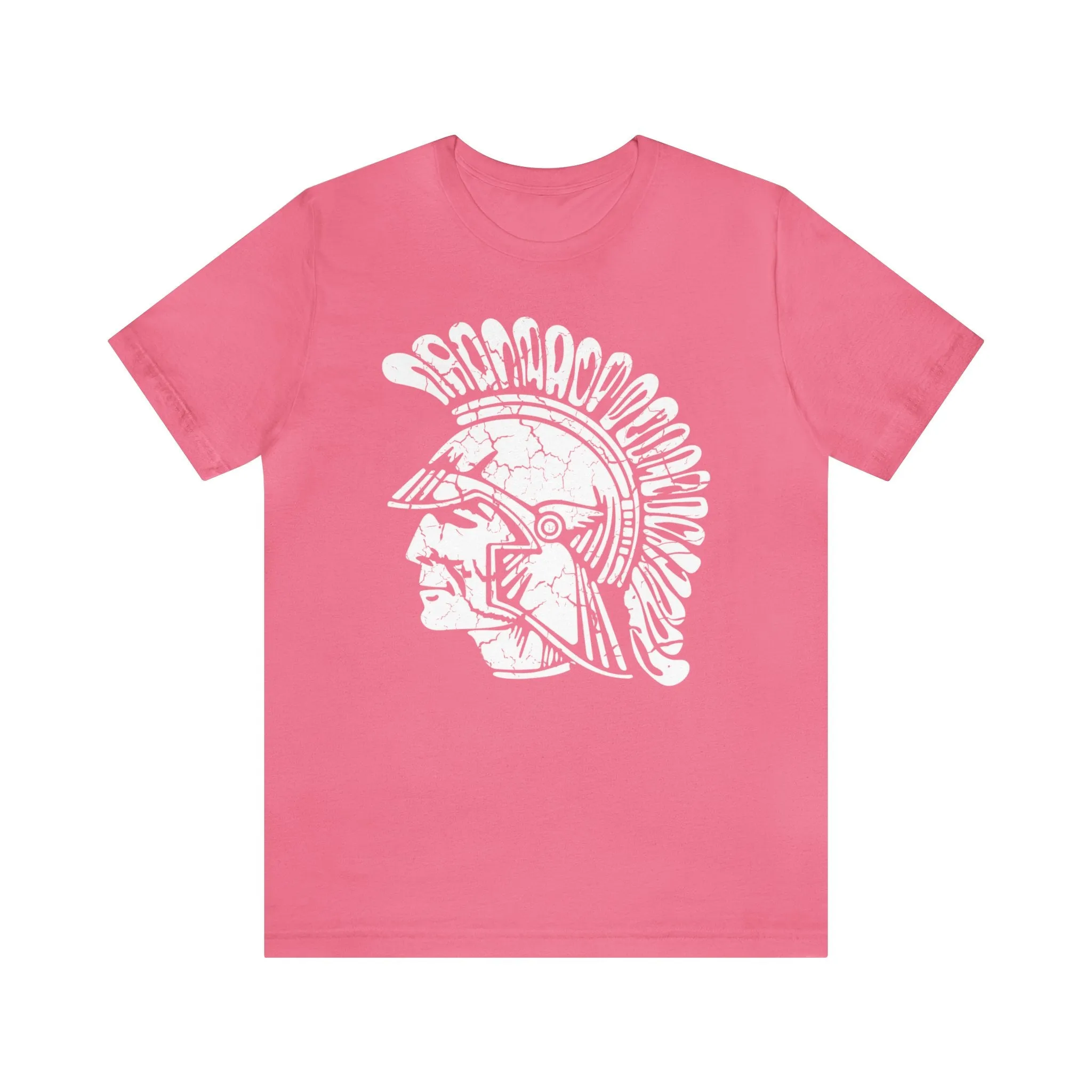 Mayfield Trojans Distressed Old School Logo T-Shirt - Classic Spirit Collection